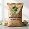 High purity Amino Acid 80% Hydrolyzed Powder with uniform fine particle size, 20kg agricultural bulk packaging and powder display.